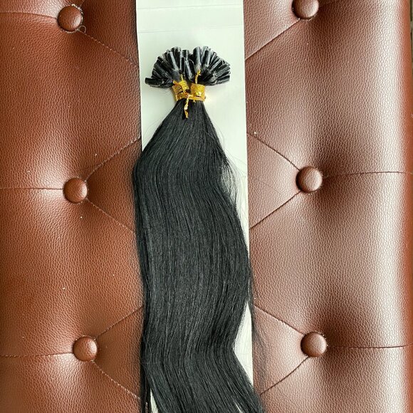 U Tip Hair Extensions (Black) - Picture 4 of 4